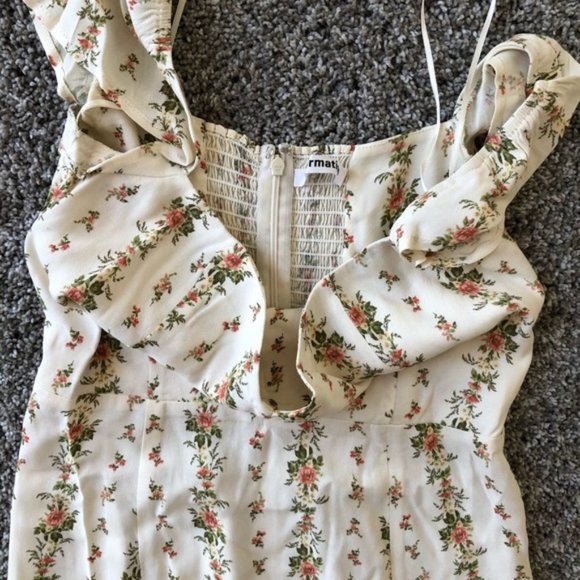 Reformation Levy Midi Dress - Poppyseed US4 - Picture 4 of 4